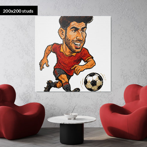 200*200studs, 160*160cm, 63*63inch