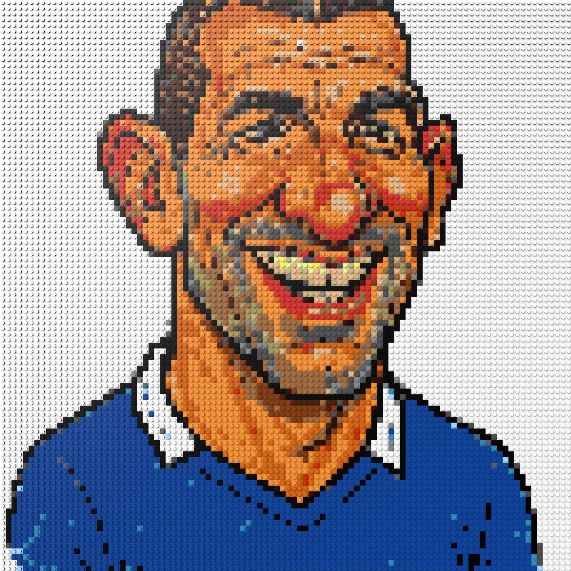 100*100studs, 80*80cm, 31,5*31,5inch