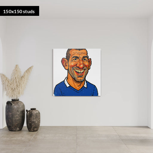 150*150studs, 120*120cm, 47,25*47,25inch