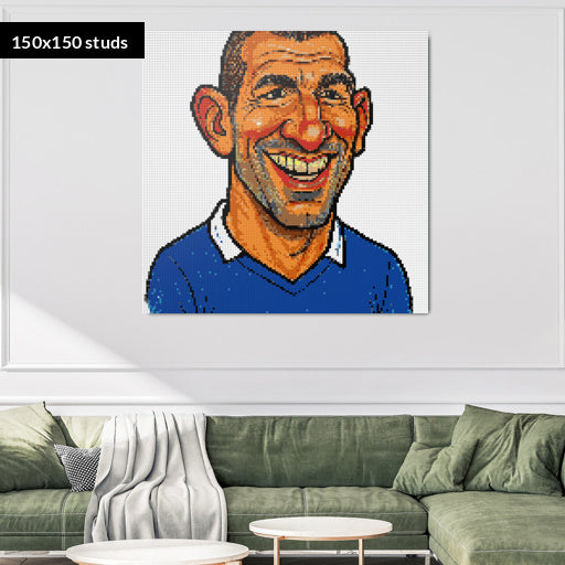 150*150studs, 120*120cm, 47,25*47,25inch