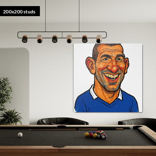 200*200studs, 160*160cm, 63*63inch