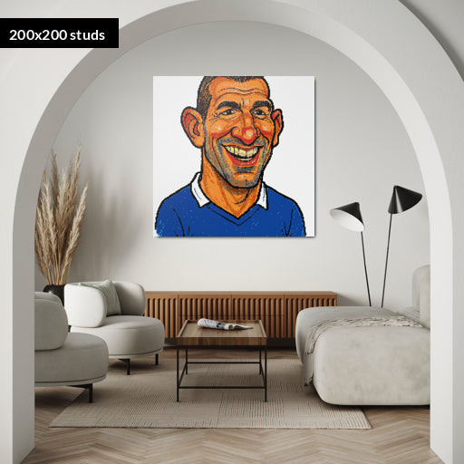 200*200studs, 160*160cm, 63*63inch