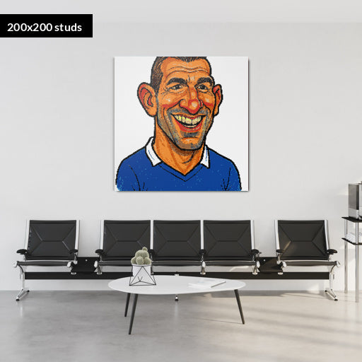 200*200studs, 160*160cm, 63*63inch