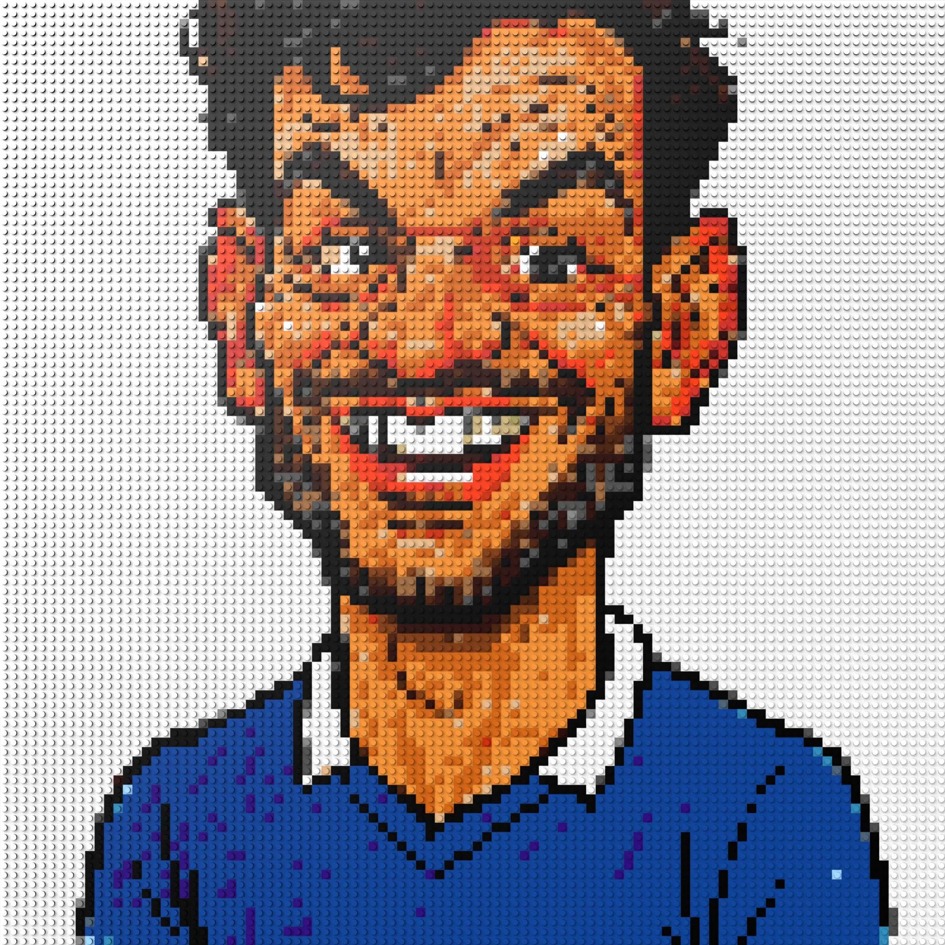 100*100studs, 80*80cm, 31,5*31,5inch