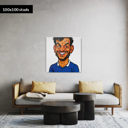 100*100studs, 80*80cm, 31,5*31,5inch