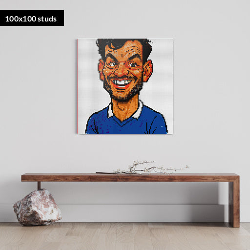 100*100studs, 80*80cm, 31,5*31,5inch