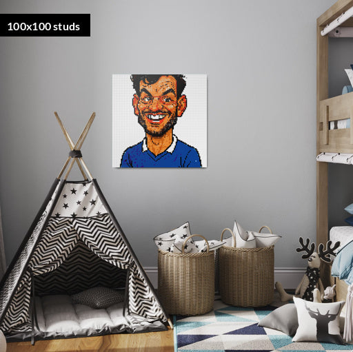 100*100studs, 80*80cm, 31,5*31,5inch