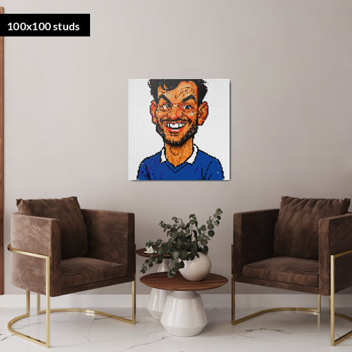 100*100studs, 80*80cm, 31,5*31,5inch