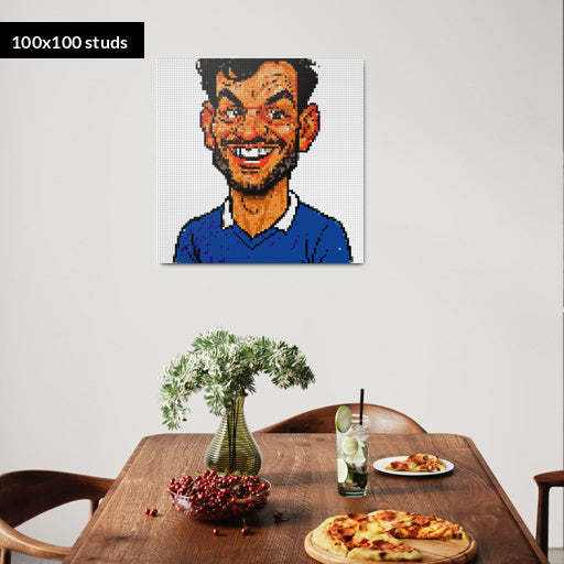 100*100studs, 80*80cm, 31,5*31,5inch