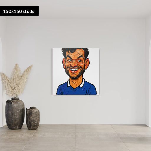 150*150studs, 120*120cm, 47,25*47,25inch