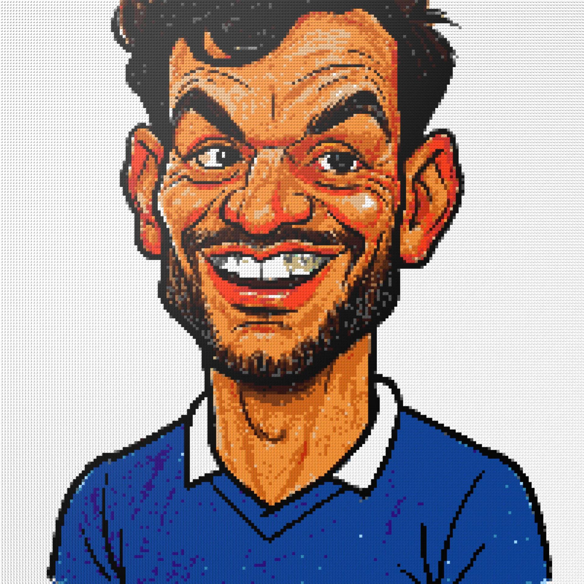 200*200studs, 160*160cm, 63*63inch