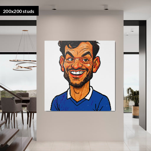 200*200studs, 160*160cm, 63*63inch