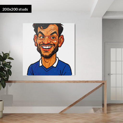 200*200studs, 160*160cm, 63*63inch