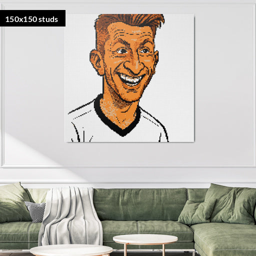 150*150studs, 120*120cm, 47,25*47,25inch