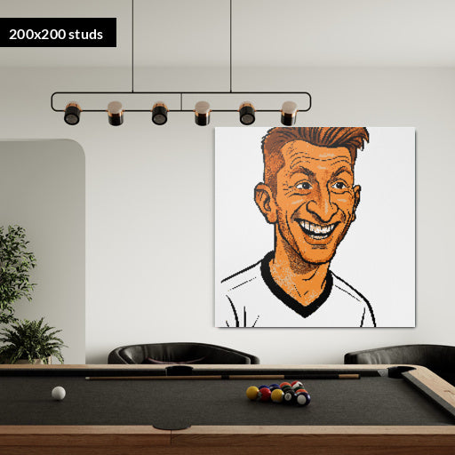 200*200studs, 160*160cm, 63*63inch