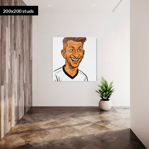 200*200studs, 160*160cm, 63*63inch