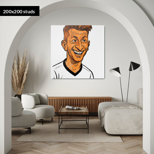 200*200studs, 160*160cm, 63*63inch