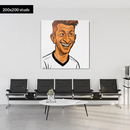 200*200studs, 160*160cm, 63*63inch