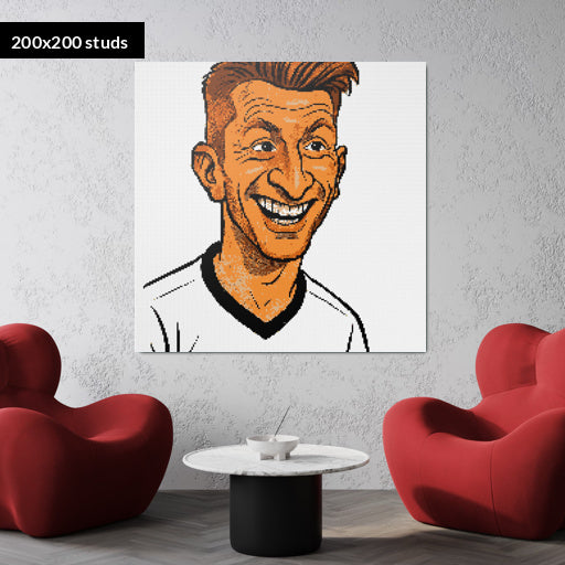 200*200studs, 160*160cm, 63*63inch