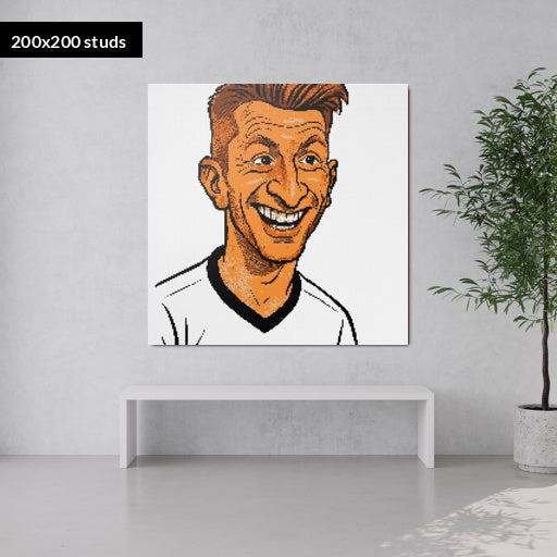 200*200studs, 160*160cm, 63*63inch