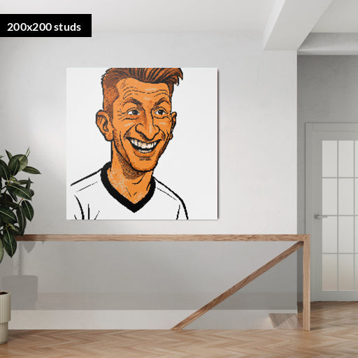 200*200studs, 160*160cm, 63*63inch