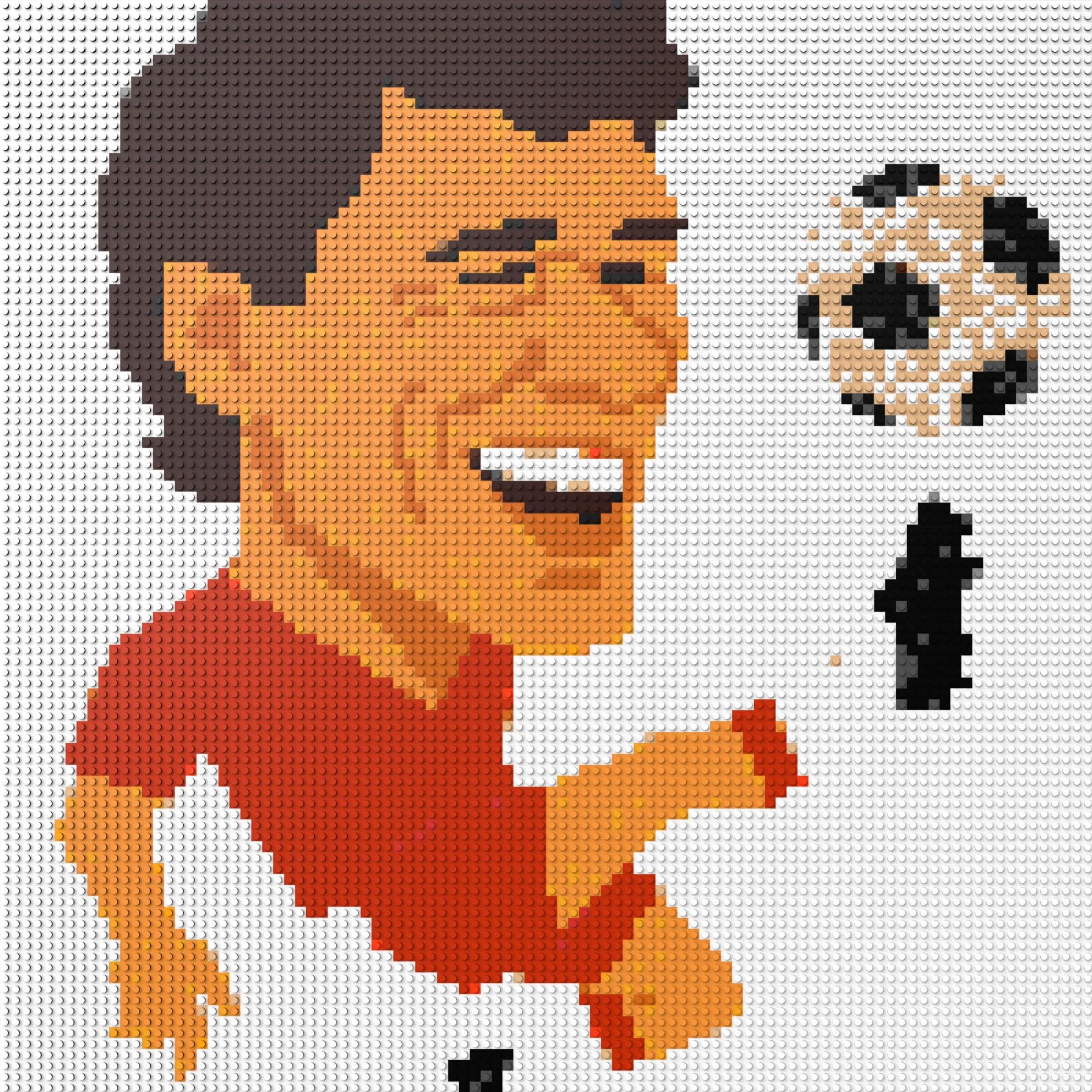 100*100studs, 80*80cm, 31,5*31,5inch