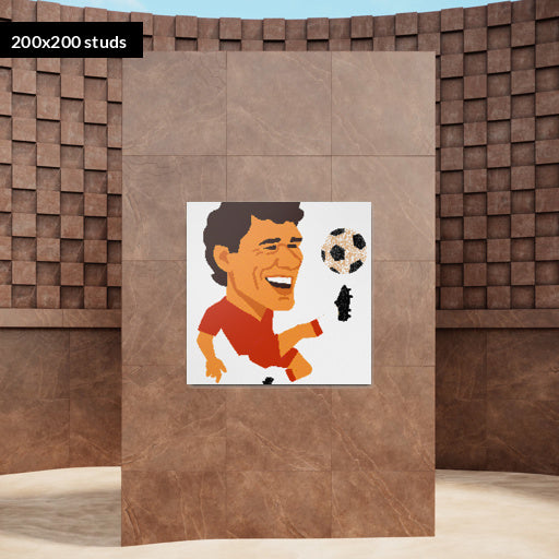 200*200studs, 160*160cm, 63*63inch