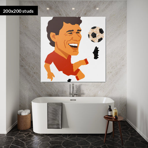 200*200studs, 160*160cm, 63*63inch
