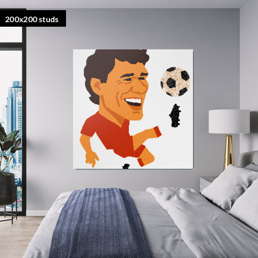 200*200studs, 160*160cm, 63*63inch
