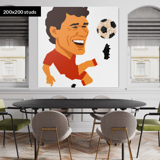 200*200studs, 160*160cm, 63*63inch
