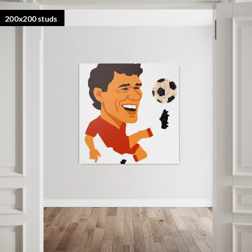 200*200studs, 160*160cm, 63*63inch