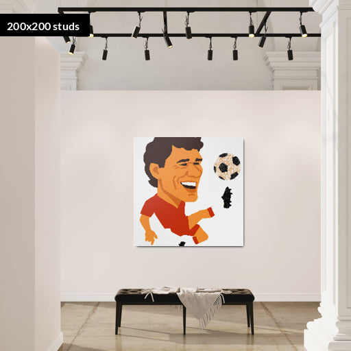 200*200studs, 160*160cm, 63*63inch