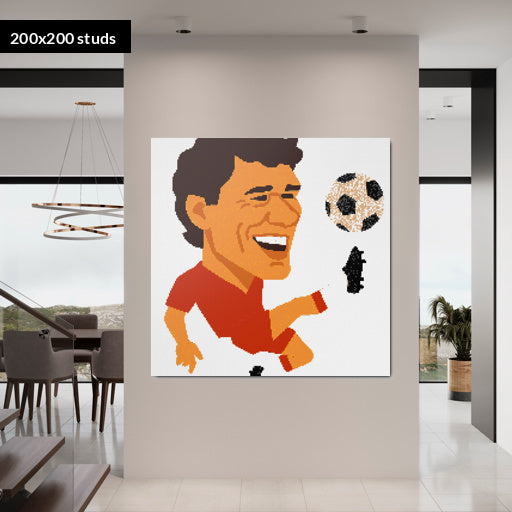 200*200studs, 160*160cm, 63*63inch