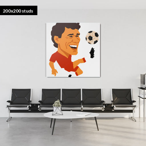 200*200studs, 160*160cm, 63*63inch