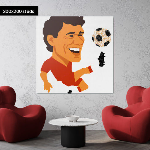 200*200studs, 160*160cm, 63*63inch