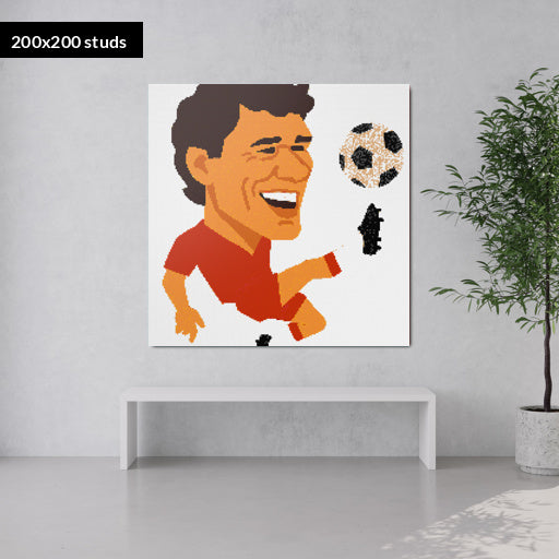 200*200studs, 160*160cm, 63*63inch