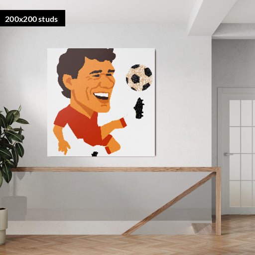 200*200studs, 160*160cm, 63*63inch