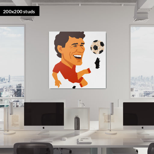 200*200studs, 160*160cm, 63*63inch