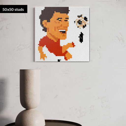 50*50studs, 40*40cm, 15,75*15,75inch