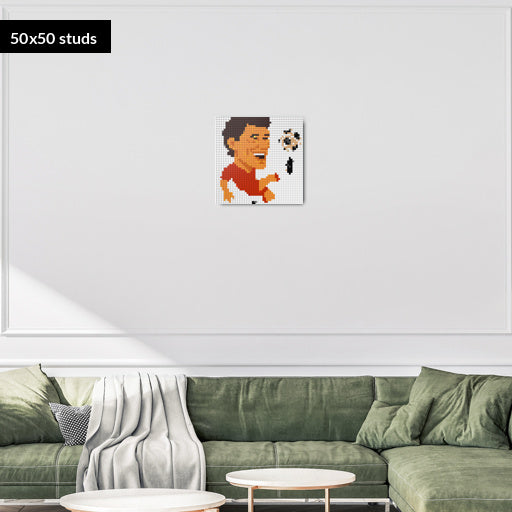 50*50studs, 40*40cm, 15,75*15,75inch