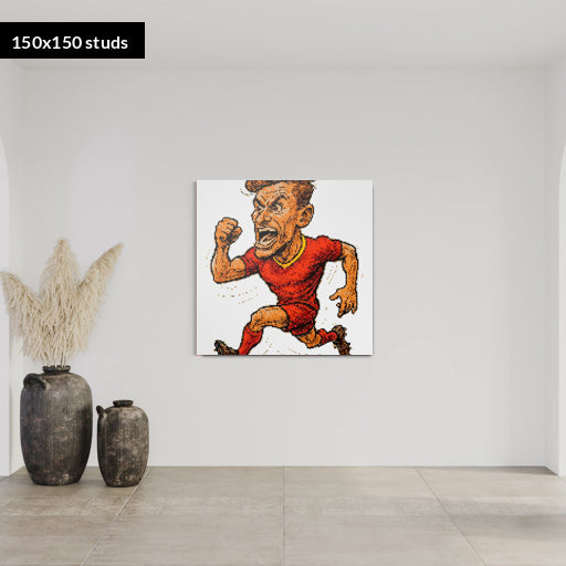 150*150studs, 120*120cm, 47,25*47,25inch