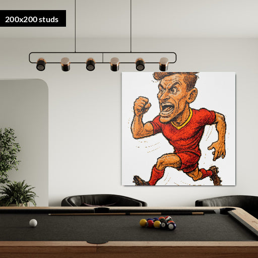 200*200studs, 160*160cm, 63*63inch