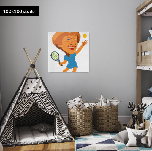 100*100studs, 80*80cm, 31,5*31,5inch