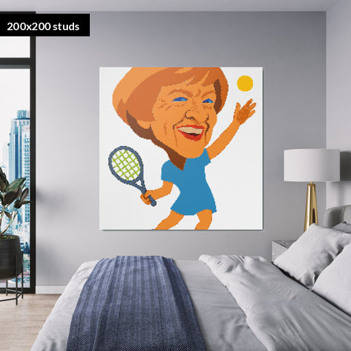 200*200studs, 160*160cm, 63*63inch