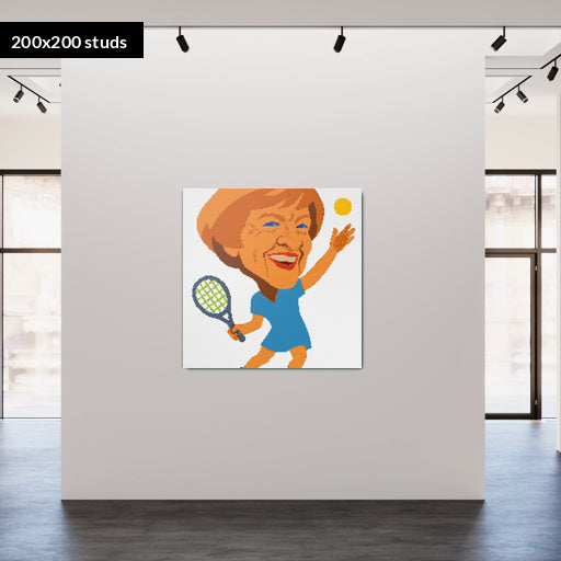 200*200studs, 160*160cm, 63*63inch