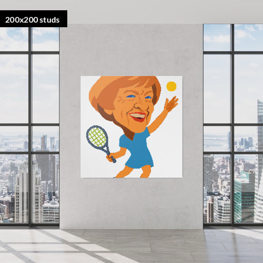 200*200studs, 160*160cm, 63*63inch