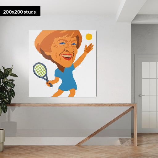 200*200studs, 160*160cm, 63*63inch