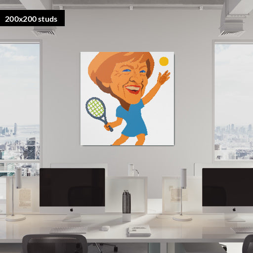 200*200studs, 160*160cm, 63*63inch