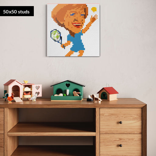 50*50studs, 40*40cm, 15,75*15,75inch