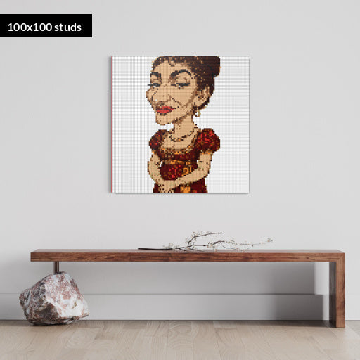 100*100studs, 80*80cm, 31,5*31,5inch